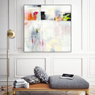 Looking by Jill Martin on GIANT ART - whites & creams abstract