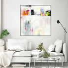Looking by Jill Martin on GIANT ART - whites & creams abstract