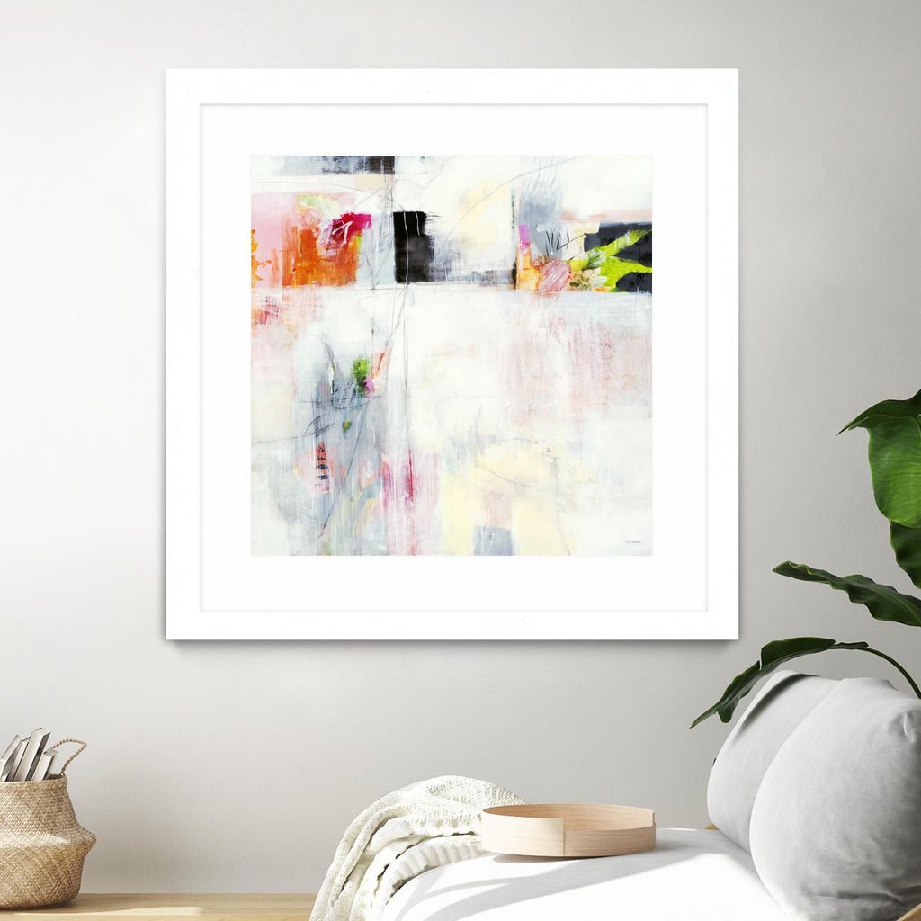 Looking by Jill Martin on GIANT ART - whites & creams abstract