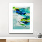 Moving Quickly by Jill Martin on GIANT ART - blues abstract blue
