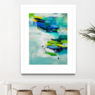 Moving Quickly by Jill Martin on GIANT ART - blues abstract blue