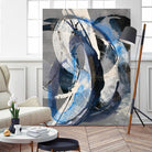 Affinity I by K. Nari on GIANT ART - blues abstract white