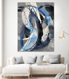 Affinity I by K. Nari on GIANT ART - blues abstract white