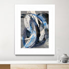 Affinity I by K. Nari on GIANT ART - blues abstract white