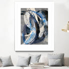 Affinity I by K. Nari on GIANT ART - blues abstract white