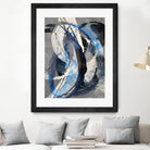 Affinity I by K. Nari on GIANT ART - blues abstract white