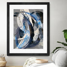 Affinity I by K. Nari on GIANT ART - blues abstract white