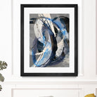 Affinity I by K. Nari on GIANT ART - blues abstract white