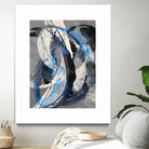 Affinity I by K. Nari on GIANT ART - blues abstract white