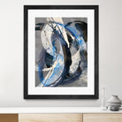 Affinity I by K. Nari on GIANT ART - blues abstract white