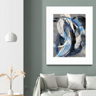 Affinity I by K. Nari on GIANT ART - blues abstract white
