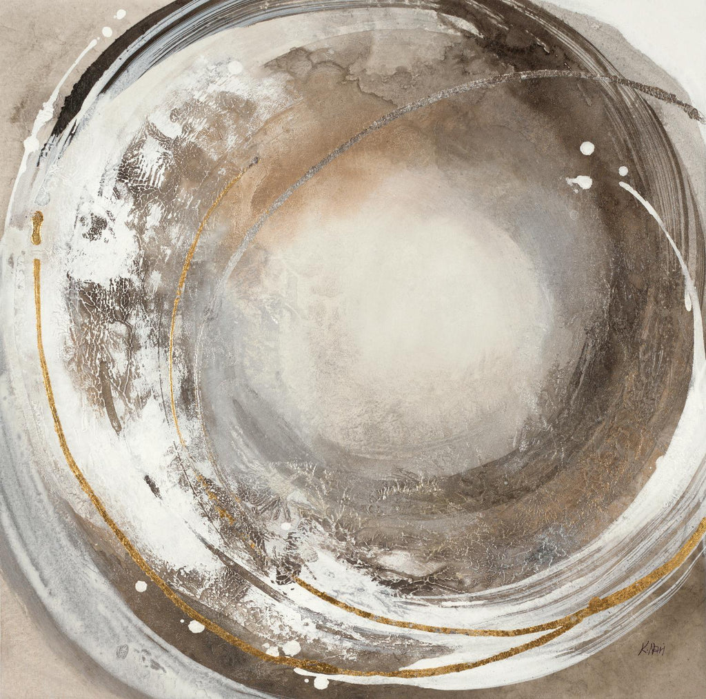 Coquillages IV par K. Nari sur GIANT ART - blanc et crème, abstrait blanc