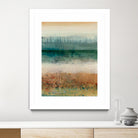 Shades Of Sunset V2 by K. Nari on GIANT ART - blues abstract abstract landscapes