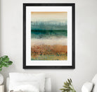 Shades Of Sunset V2 by K. Nari on GIANT ART - blues abstract abstract landscapes