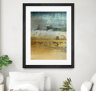 Shades Of Sunset V3 by K. Nari on GIANT ART - blues abstract abstract landscapes