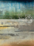 Shades Of Sunset V4 by K. Nari on GIANT ART - blues abstract abstract landscapes