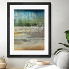 Shades Of Sunset V4 by K. Nari on GIANT ART - blues abstract abstract landscapes