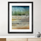 Shades Of Sunset V4 by K. Nari on GIANT ART - blues abstract abstract landscapes