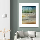 Shades Of Sunset V4 by K. Nari on GIANT ART - blues abstract abstract landscapes