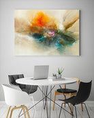 Eternal Bloom by K. Nari on GIANT ART - oranges abstract floral abstract floral