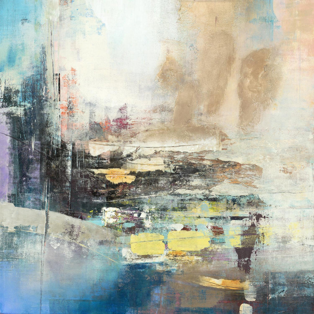 Awaken I by Nancy Ngo on GIANT ART - blues abstract
