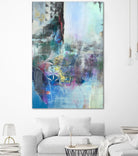 Enlightenment by Nancy Ngo on GIANT ART - blues abstract