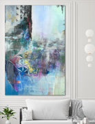 Enlightenment by Nancy Ngo on GIANT ART - blues abstract