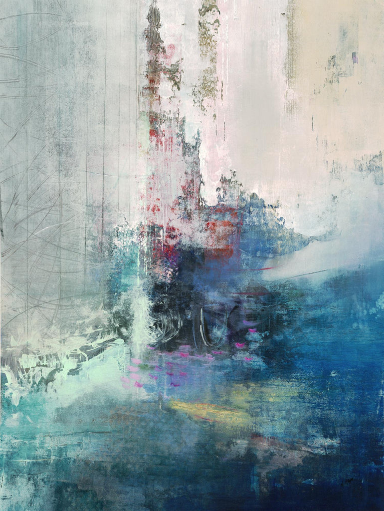 Longing I by Nancy Ngo on GIANT ART - blues abstract