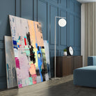 Current Form I by Nancy Ngo on GIANT ART - grays abstract blue