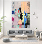 Current Form I by Nancy Ngo on GIANT ART - grays abstract blue