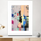 Current Form I by Nancy Ngo on GIANT ART - grays abstract blue