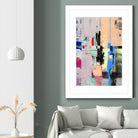 Current Form I by Nancy Ngo on GIANT ART - grays abstract blue