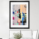 Current Form I by Nancy Ngo on GIANT ART - grays abstract blue