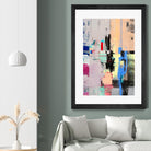 Current Form I by Nancy Ngo on GIANT ART - grays abstract blue