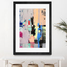 Current Form I by Nancy Ngo on GIANT ART - grays abstract blue