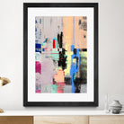 Current Form I by Nancy Ngo on GIANT ART - grays abstract blue