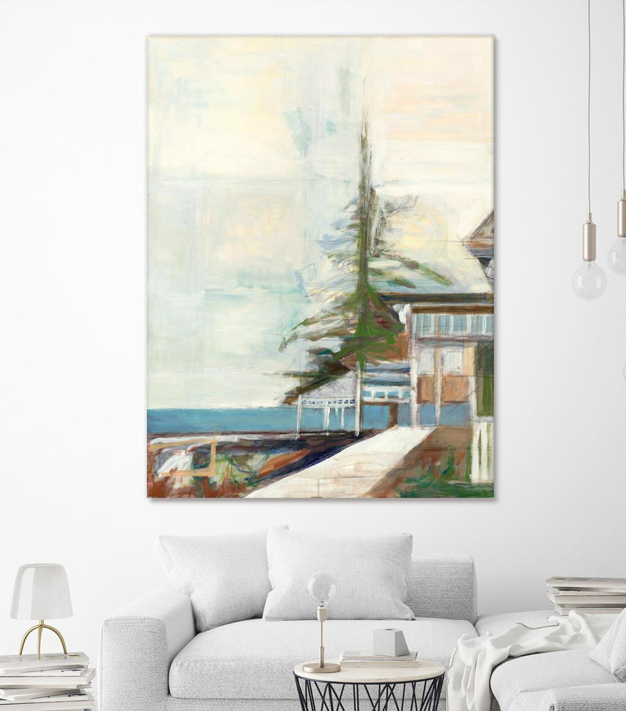 Port Townsend V1 by Stacey Pollard on GIANT ART - whites & creams scenic cream