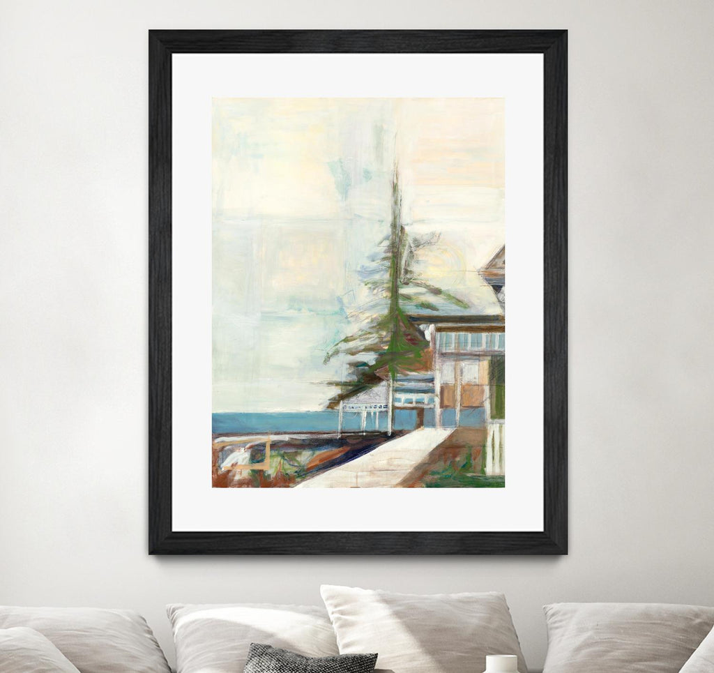 Port Townsend V1 by Stacey Pollard on GIANT ART - whites & creams scenic cream