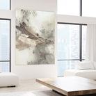 Intrinsic by Leah Rei on GIANT ART - grays abstract