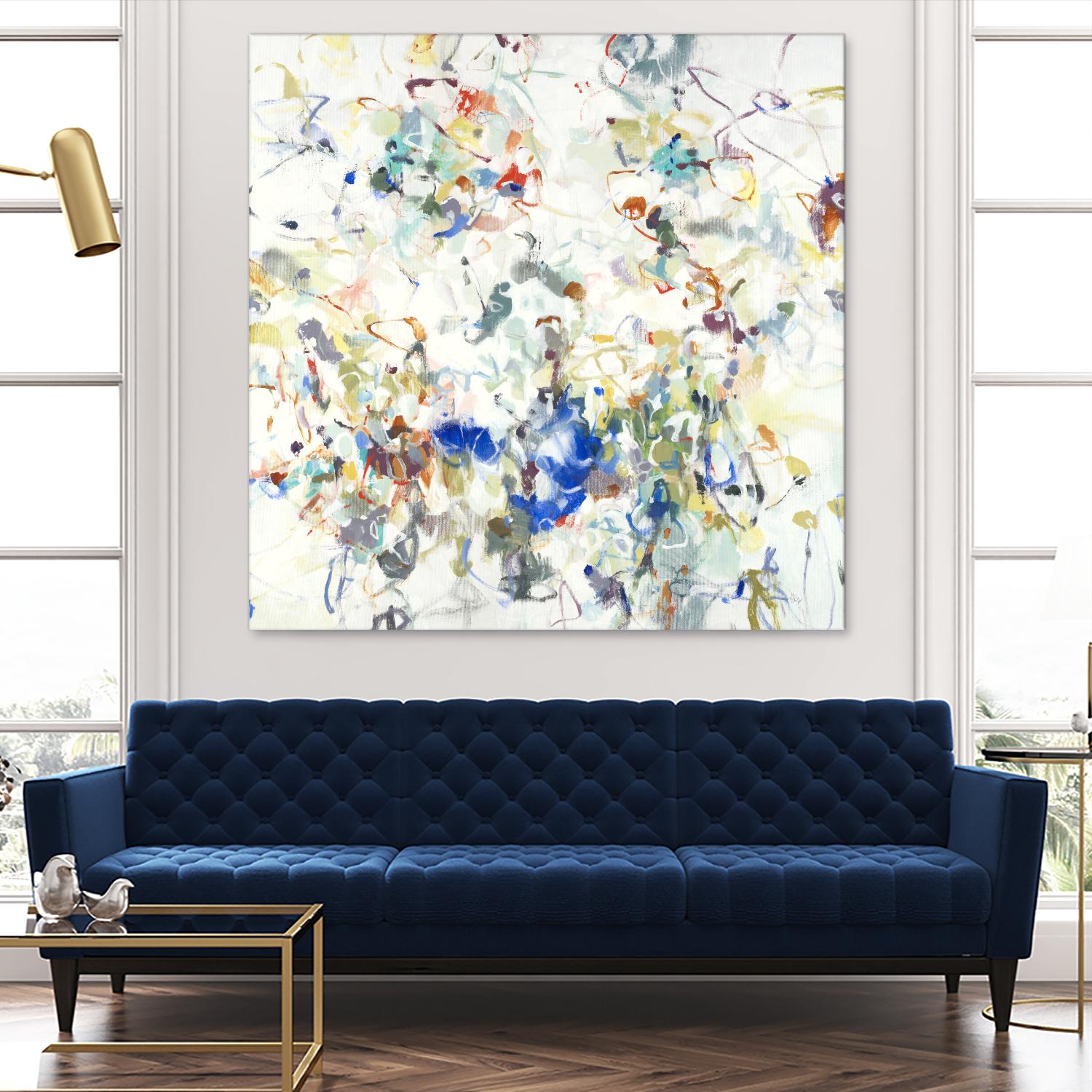 Party Time III by Lisa Ridgers on GIANT ART - brights abstract