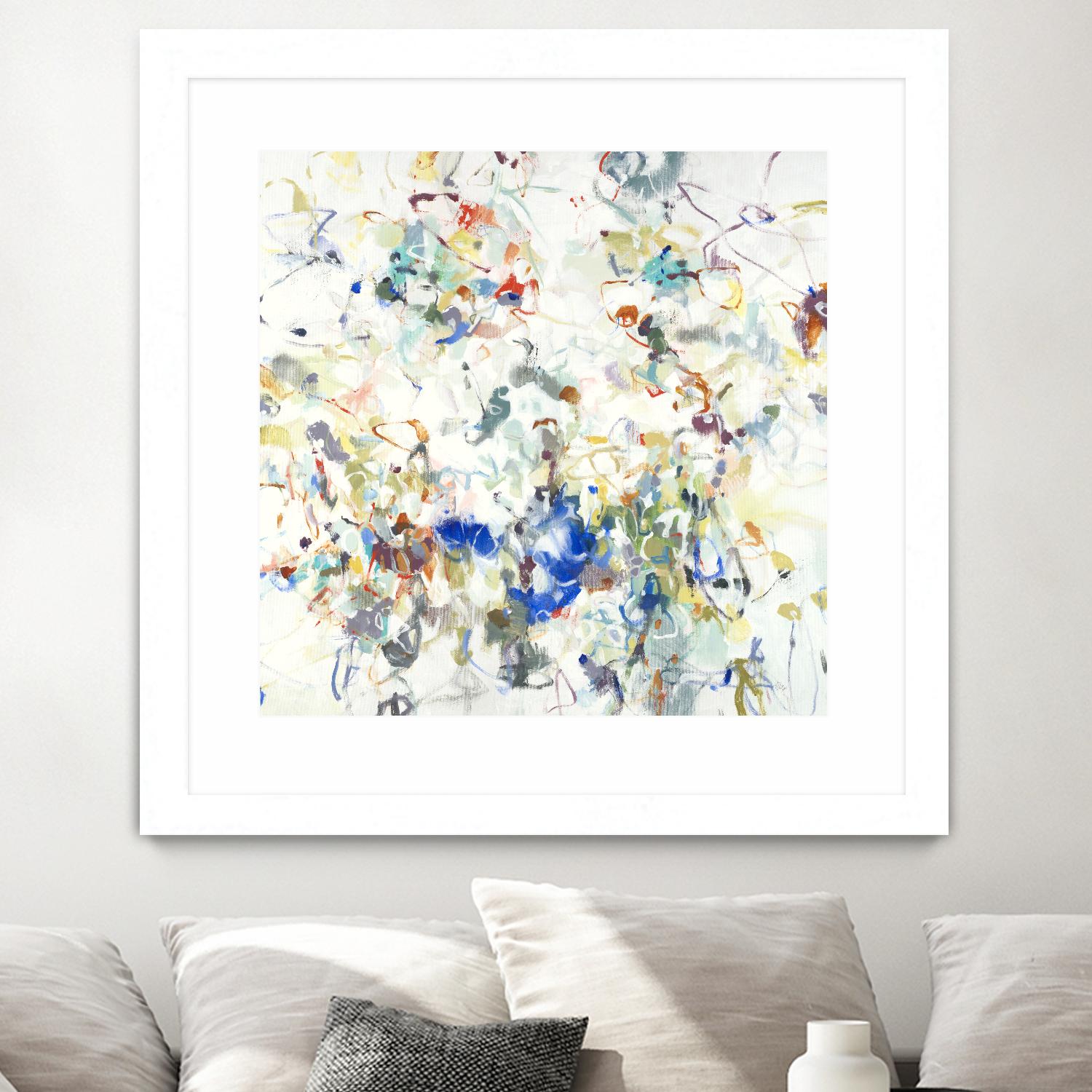 Party Time III by Lisa Ridgers on GIANT ART - brights abstract