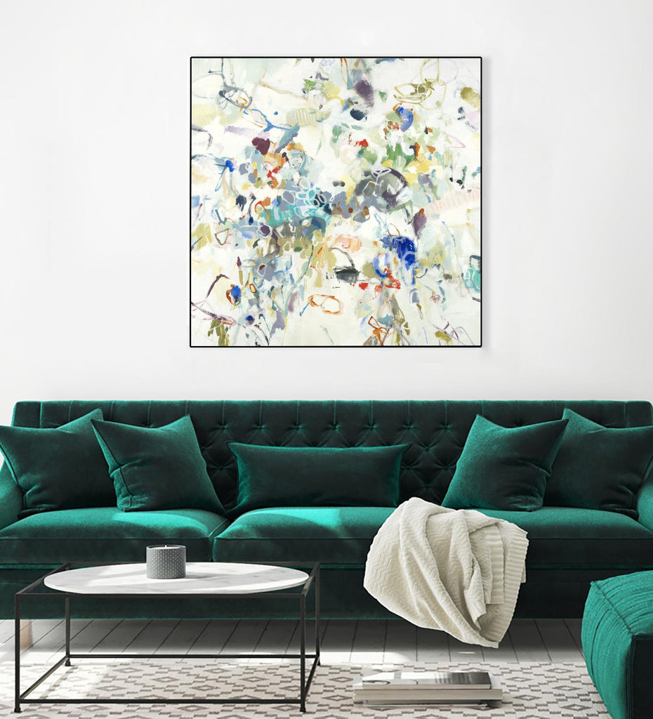 Party Time II by Lisa Ridgers on GIANT ART - brights abstract
