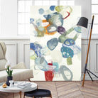 Party Time II by Lisa Ridgers on GIANT ART - blues abstract