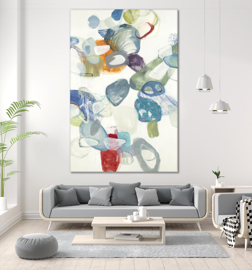 Party Time II by Lisa Ridgers on GIANT ART - blues abstract