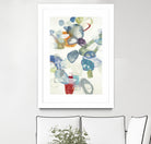 Party Time II by Lisa Ridgers on GIANT ART - blues abstract