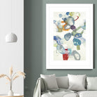 Party Time II by Lisa Ridgers on GIANT ART - blues abstract