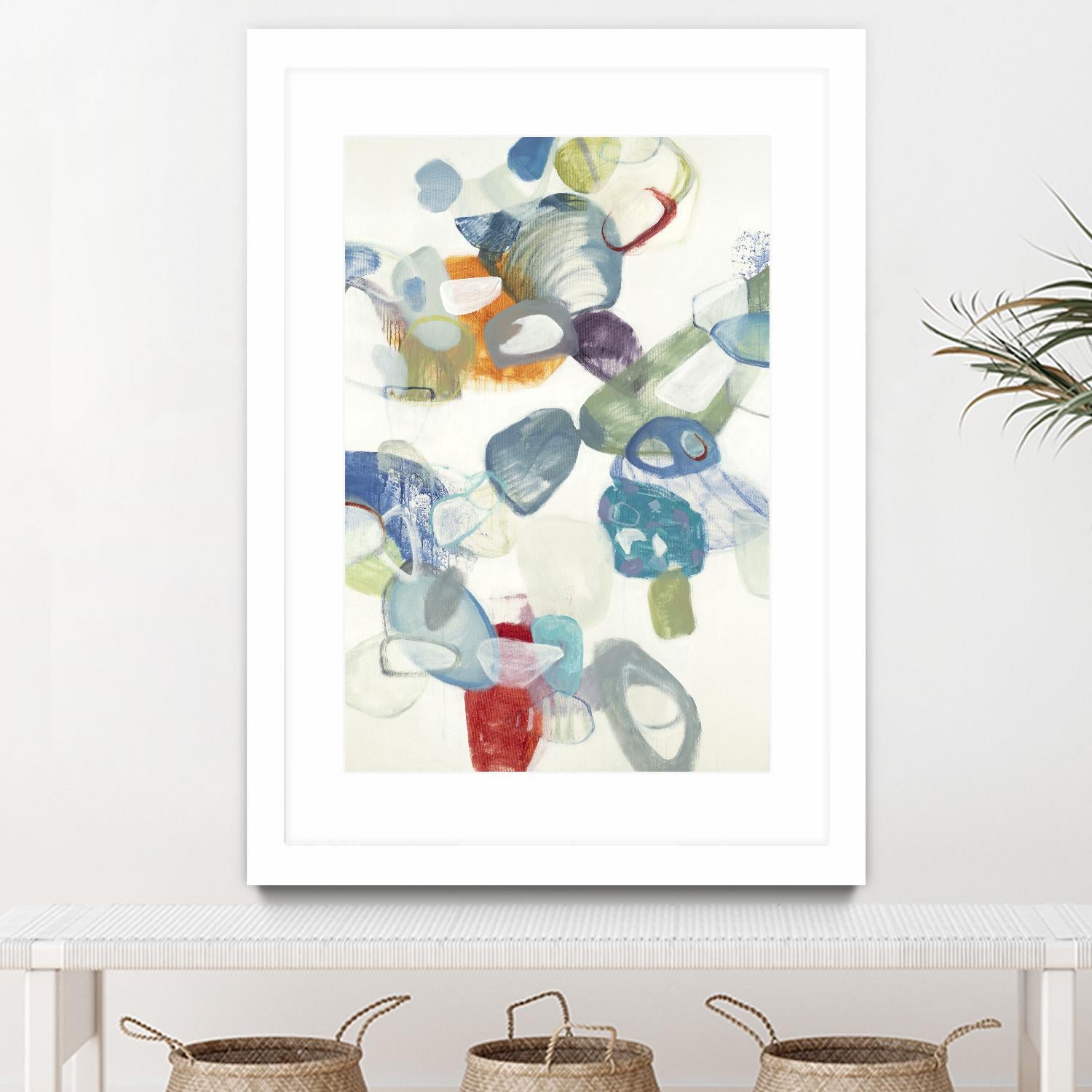 Party Time II by Lisa Ridgers on GIANT ART - blues abstract