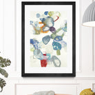 Party Time II by Lisa Ridgers on GIANT ART - blues abstract