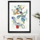 Party Time II by Lisa Ridgers on GIANT ART - blues abstract