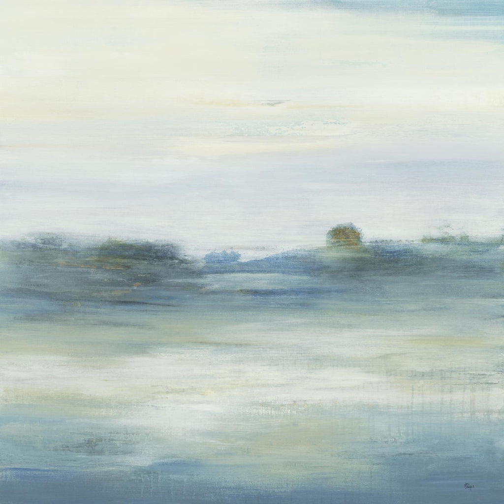 Soothing Scenery by Lisa Ridgers on GIANT ART - blues abstracted landscapes